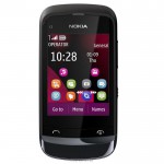 Nokia C2-03, Chrome Black