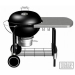 Купить с доставкой Weber One-Touch® Platinum Black, все для отдыха, катигория Барбекю