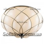 Люстра потолочная Altalusse INL-6085C-03 Satin nickle & White glass