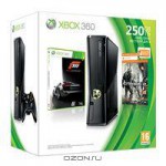 Игровая приставка Microsoft Xbox 360 (250Gb) + Xbox LIVE Gold (3 месяца) + игра "Crysis 2" + игра "Forza 3"