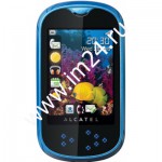 Alcatel OT708 Metallic blue