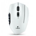 LOGITECH G600 MMO Gaming Mouse white