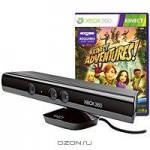 Сенсор Kinect Xbox 360 + игра "Kinect Adventures"