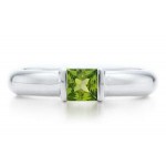 Tiffany ring with a peridot