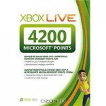 Xbox Live 360 4200 Microsoft Points