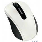 Мышь Microsoft Wireless Mobile Mouse 4000 USB White