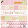 Набор картона 'Baby Girl' PS-005-00136 - 30x30см - Скрапбукинг+