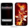 OZON.ru - Подарки | Защитная виниловая наклейка для корпуса Iphone 3GS "Огненный цветок" | Интернет-магазин: купить подарки, сувениры