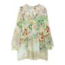 Etro | Floral-print cotton and silk-blend voile blouse | NET-A-PORTER.COM