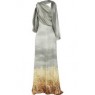 Rodarte | Stormy Wheat crinkled silk-chiffon gown  | NET-A-PORTER.COM