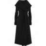 Rick Owens Lilies | Belted structured-jersey coat | NET-A-PORTER.COM